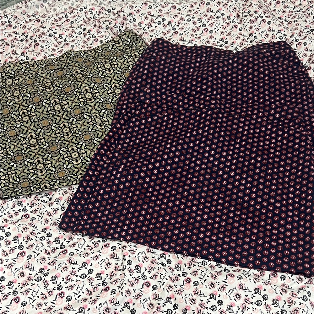 Croft & Barrow Floral and Geometric Skorts